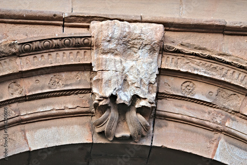 Wallpaper Mural Detail of an arched gate with some carved decorations Torontodigital.ca