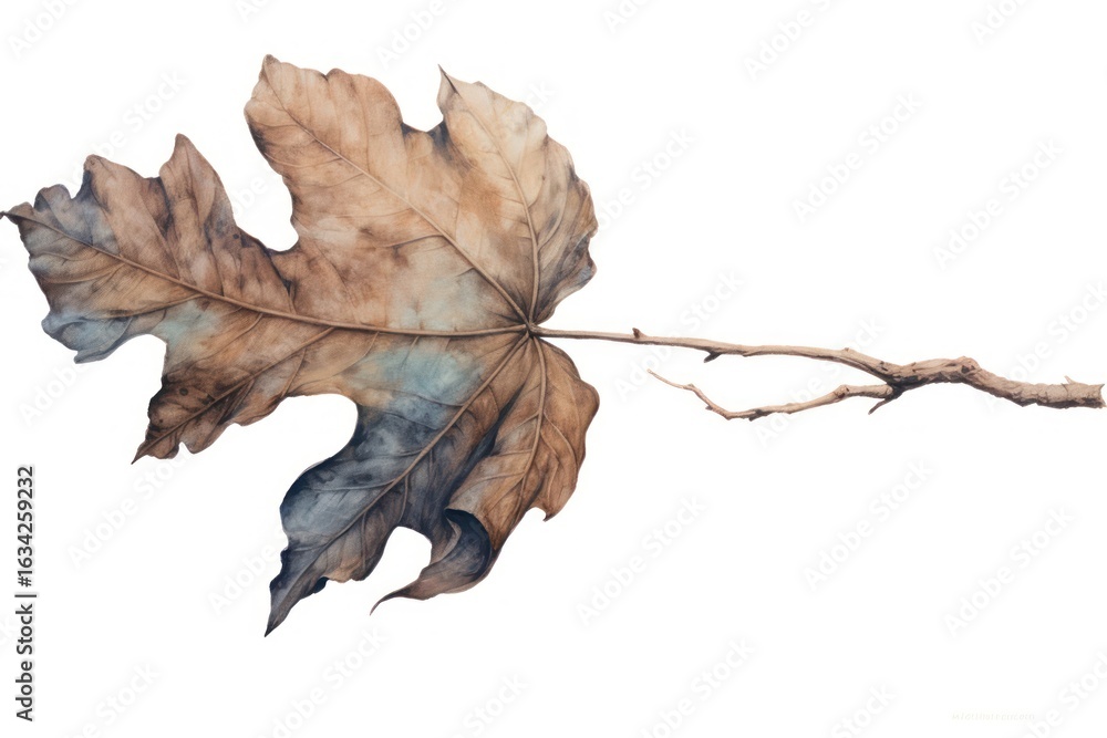 Naklejka premium Decaying Leaf leaf plant tree.