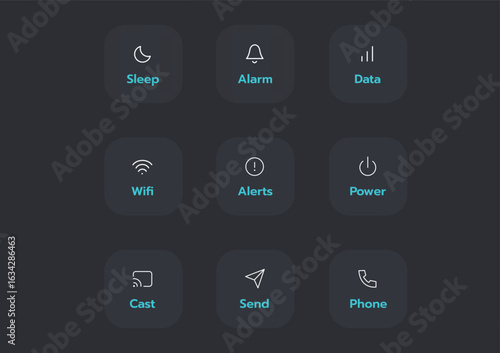 3D Neumorphic Soft UI Design. 3D Bottons.