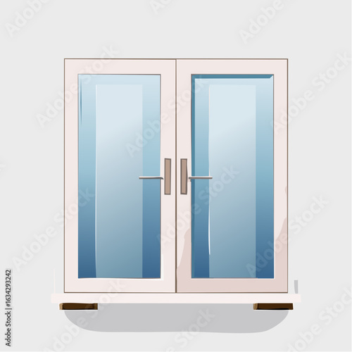 Ein rechteckiger Spiegelschrank mit zwei Türen, Hängemontage – schlicht, klar, funktional.