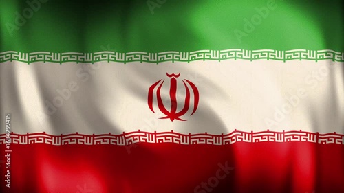 iran Flag 4k