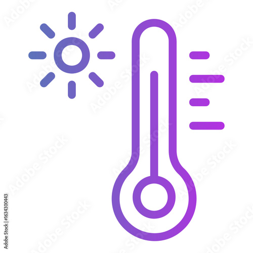 thermometer Gradient icon
