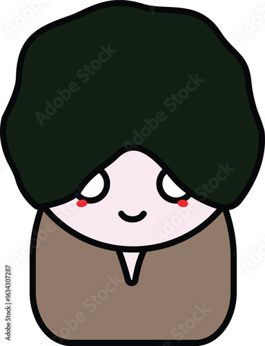 a joyful and playful cartoon character