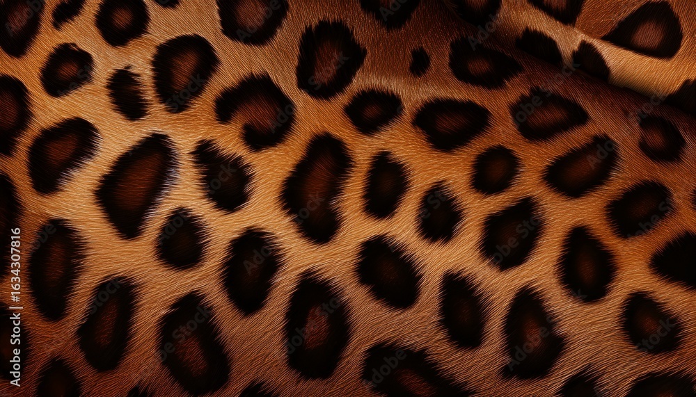 Fototapeta premium leopard background leather texture fashionable modern pattern