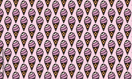 ice cream pattern