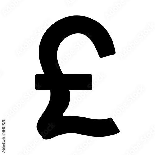 pound sterling logo vector illustration
