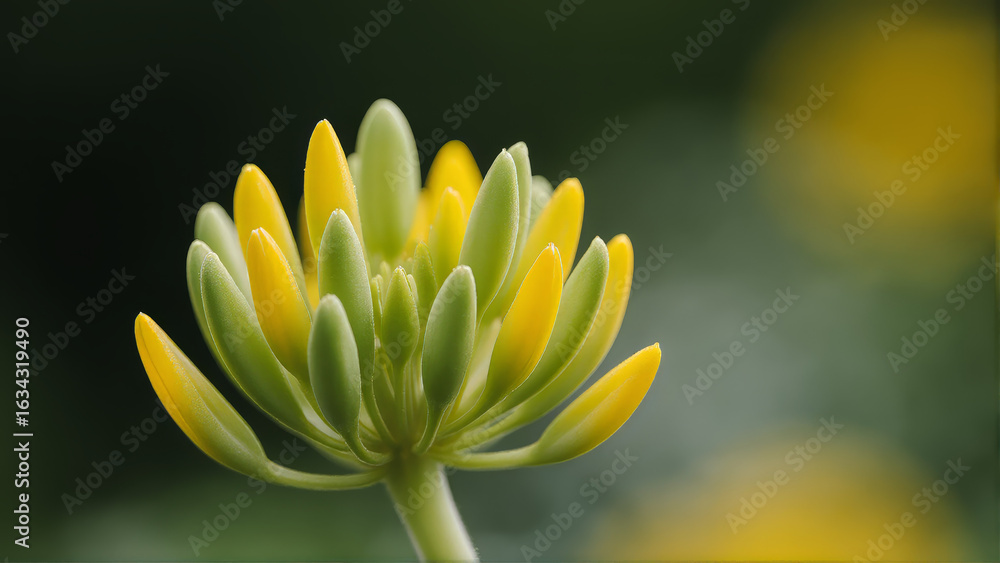 Fototapeta premium yellow tulip flower