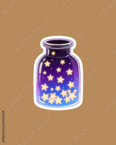 glass jar vector illustration