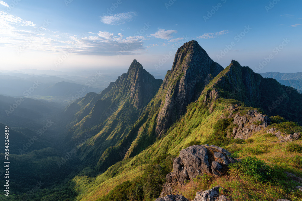 Fototapeta premium explore majestic beauty of world top sacred mountains revered in diverse cultures