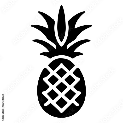 pineapple vector illustration