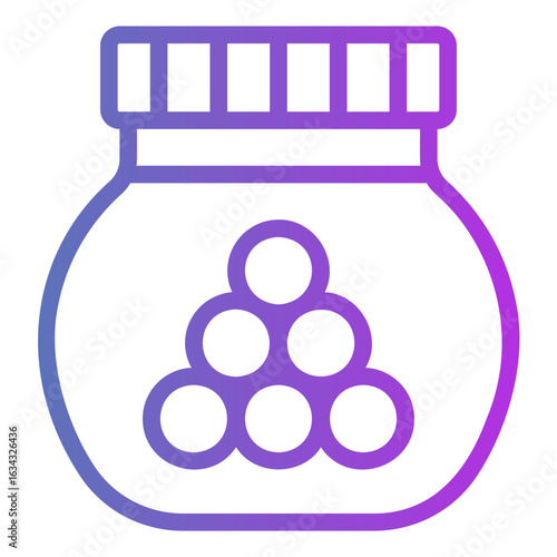candy bootle Gradient icon