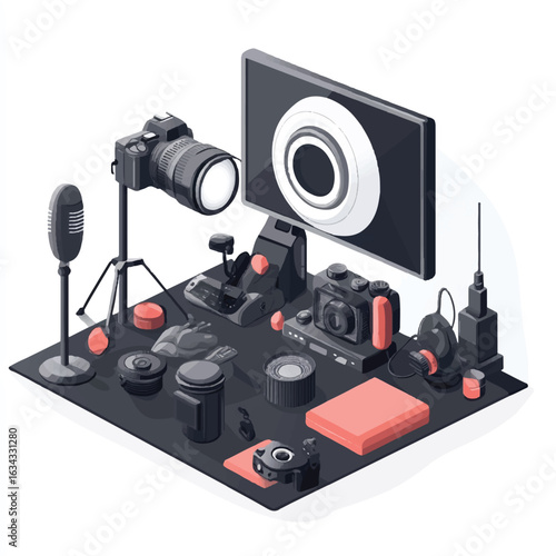 a content creators studio