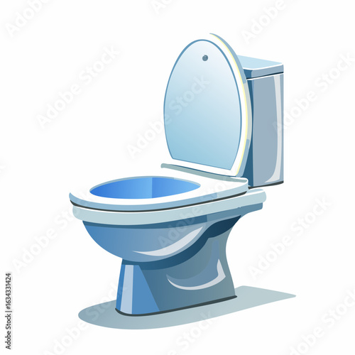 Eine moderne, schwebende Toilette mit verdecktem Spülkasten – funktional und platzsparend.