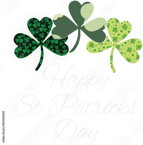 Shamrock Leopard Happy St Patricks Day