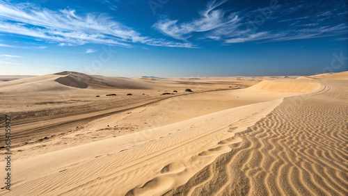 sand dunes in the desert