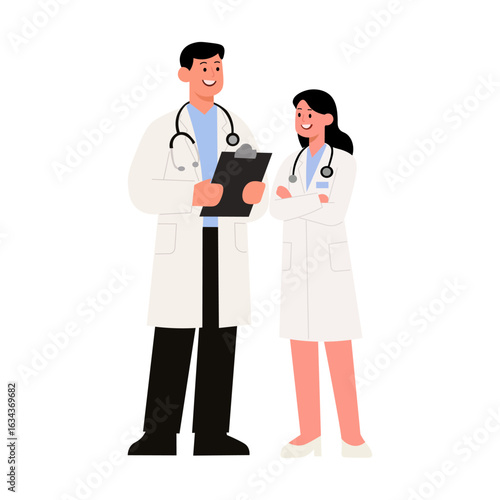 doctors in discussion, ready to collaborate