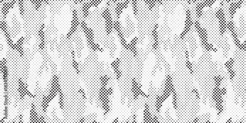 Abstract halftone background. Military camouflage effect dot seamless pattern texture. Dotted background as design element.