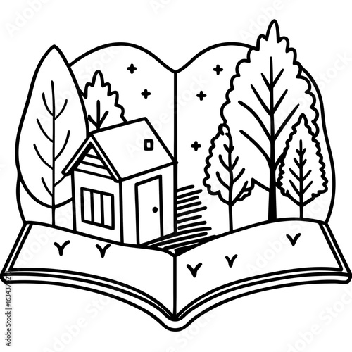 Storybook concept for autumn