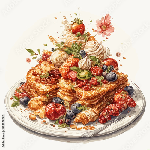 Delicious Food design very cool