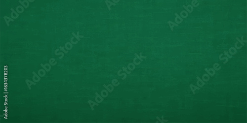 Grunge texture of an empty green chalkboard background