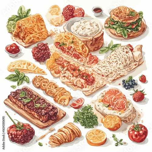 Delicious Food design very cool	
