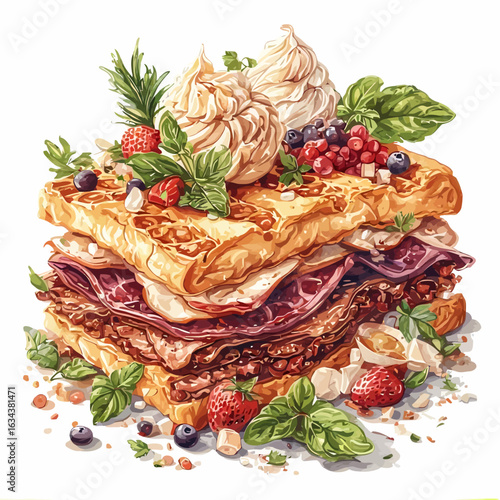 Delicious Food design very cool