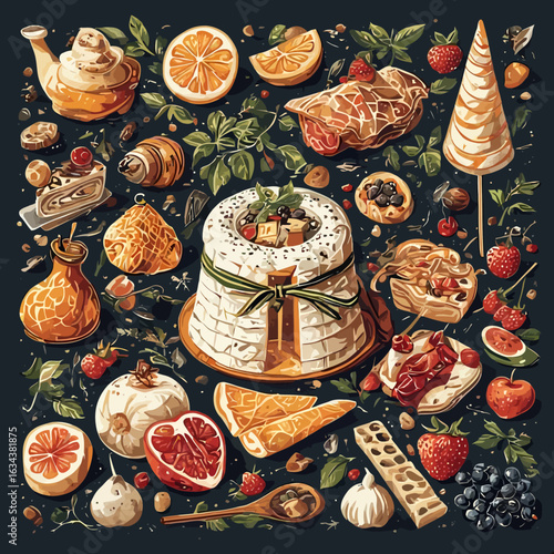 Delicious Food design very cool