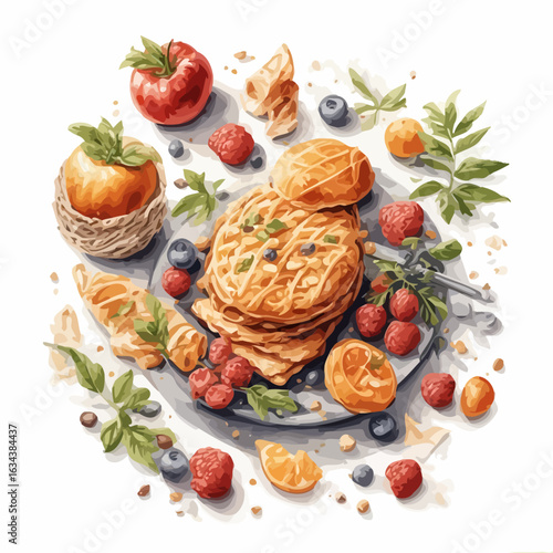 Delicious Food design very cool	
