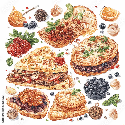 Delicious Food design very cool