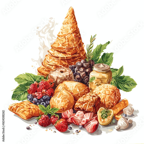 Delicious Food design very cool	
