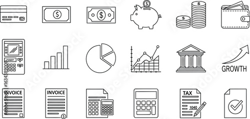 set of Business  icons