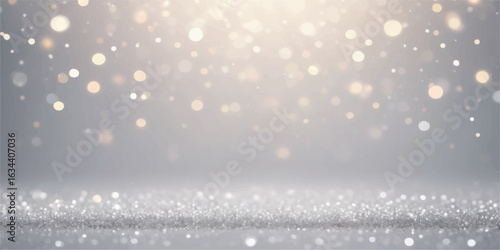 Abstract Christmas background with snowflakes and festive winter design