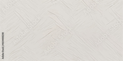 White paper texture background with crumpled rough surface and vintage design pattern