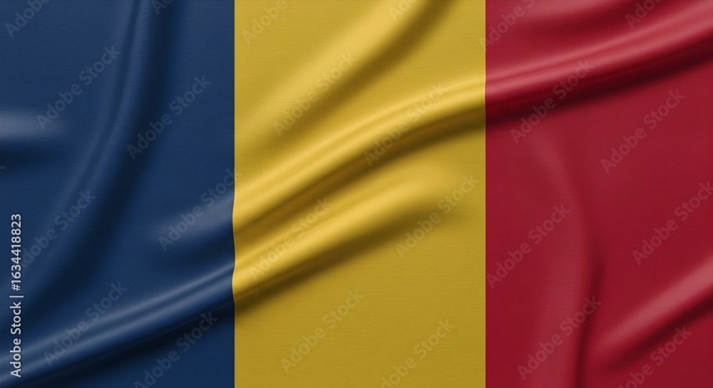 Fototapeta premium Flag of CHAD