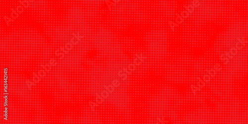 modern halftone background on red background.