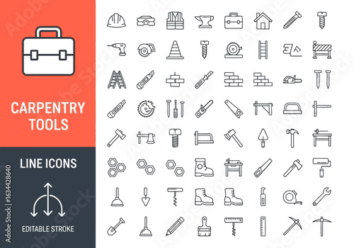 Beach and summer vacation line icon set. A comprehensive collection of symbols for travel, seaside holidays, and tropical life.