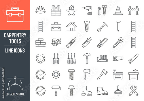 Beach and summer vacation line icon set. A comprehensive collection of symbols for travel, seaside holidays, and tropical life.