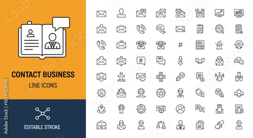 Beach and summer vacation line icon set. A comprehensive collection of symbols for travel, seaside holidays, and tropical life.
