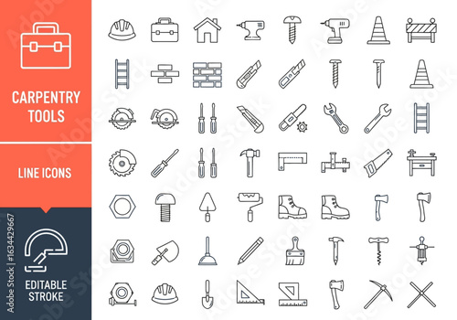 Beach and summer vacation line icon set. A comprehensive collection of symbols for travel, seaside holidays, and tropical life.