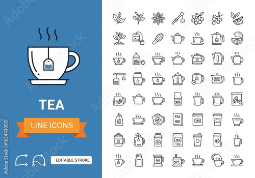 Beach and summer vacation line icon set. A comprehensive collection of symbols for travel, seaside holidays, and tropical life.