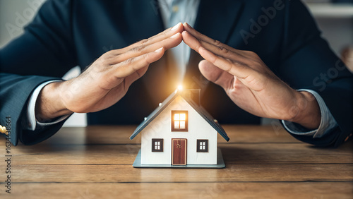 Home Insurance and Property Protection Concept