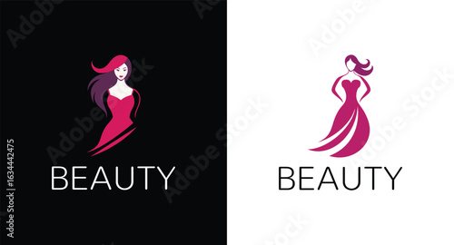 woman fashion logo design