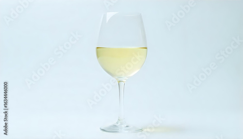 Wallpaper Mural wine glass isolated on white background Torontodigital.ca