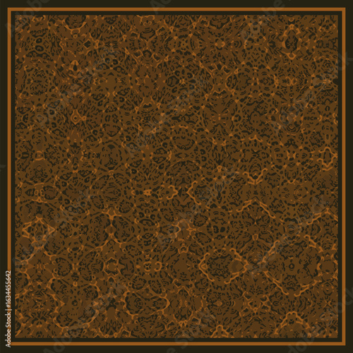 Abstract vintage old watercolor marble pattern background. brown animal skin texture. art design. for scarf, marble, fabric, clothing, carpet, rug, frame, digital printing