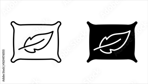 Soft icon set. Thin line icon for website design and development, vector illustration on white background