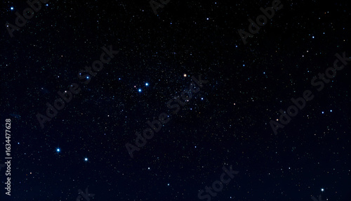 Night Sky Stars Cosmic Background.