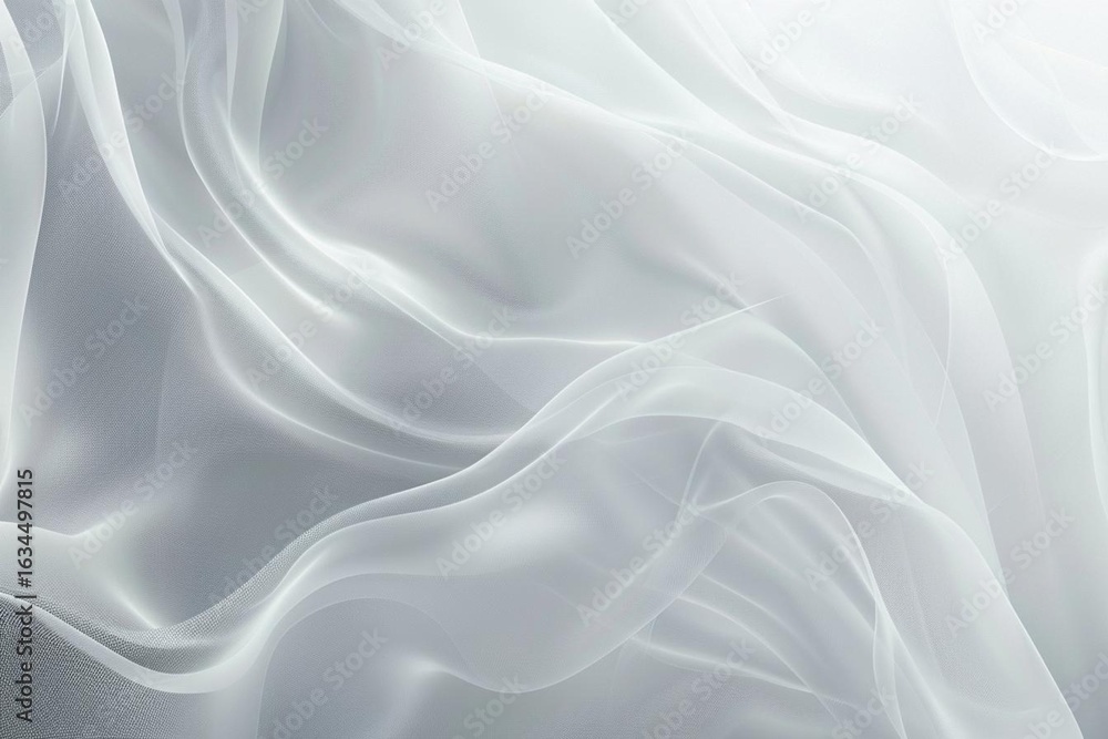 Obraz premium white silk background