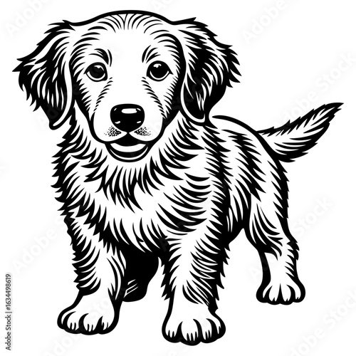 illustration of a dog