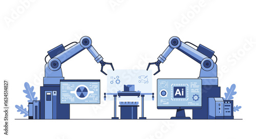 AI-Powered Robotic Automation Transforming Industrial Processes