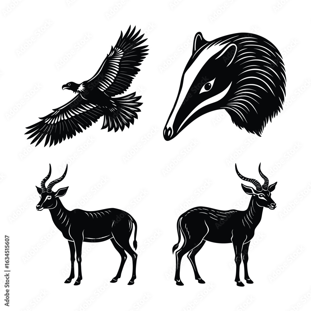 Naklejka premium Animal Bundle